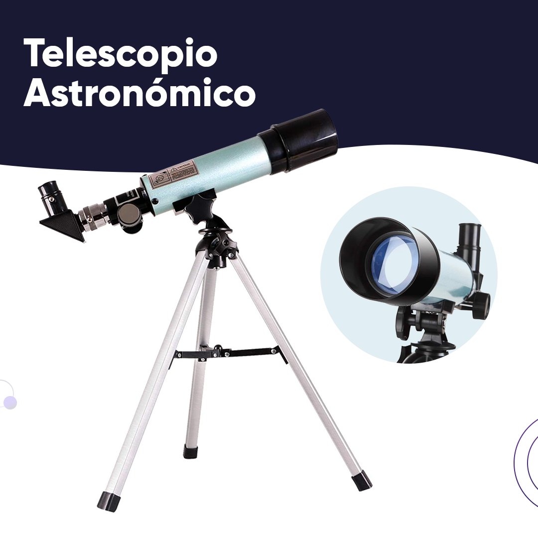 Telescopio Astronómico F36050 Monocular Con Trípode