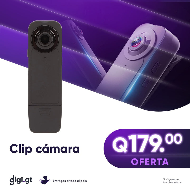 Clip cámara