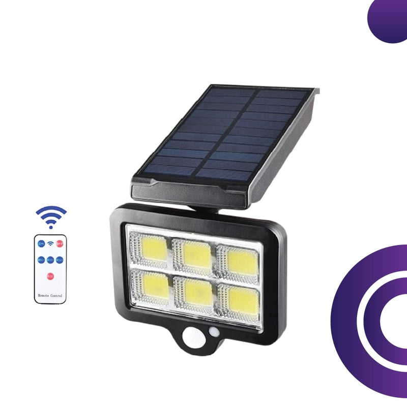 Lámpara Solar LED con control