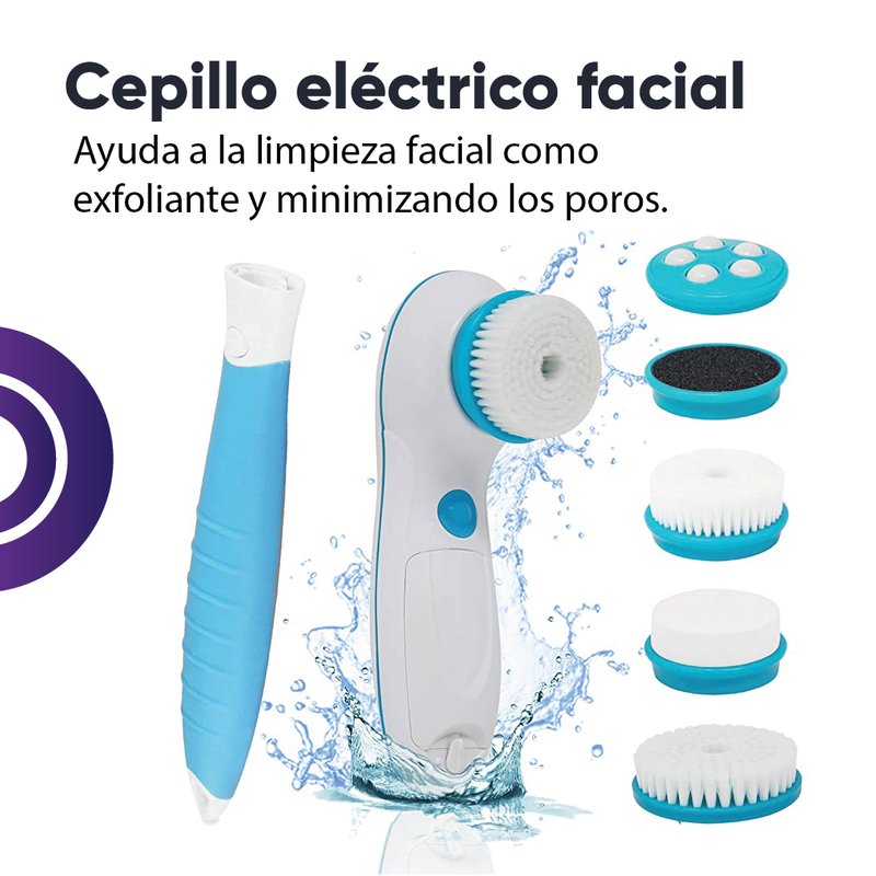 Cepillo eléctrico facial