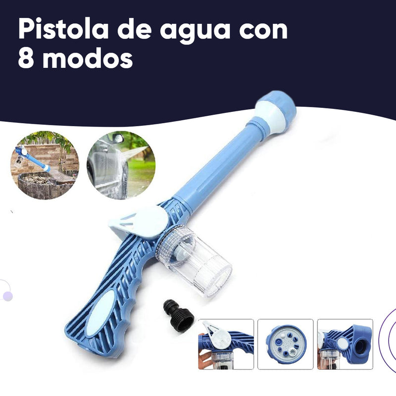 Pistola de agua con 8 modos